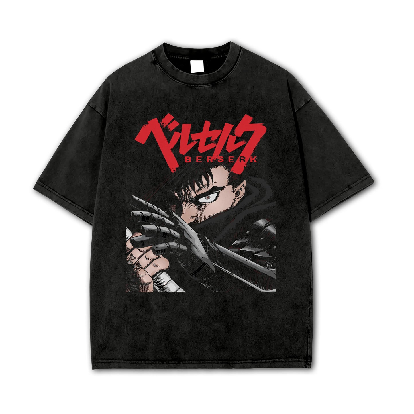 Dark Sword Saga Black Swordsman V3 Vintage T-Shirt