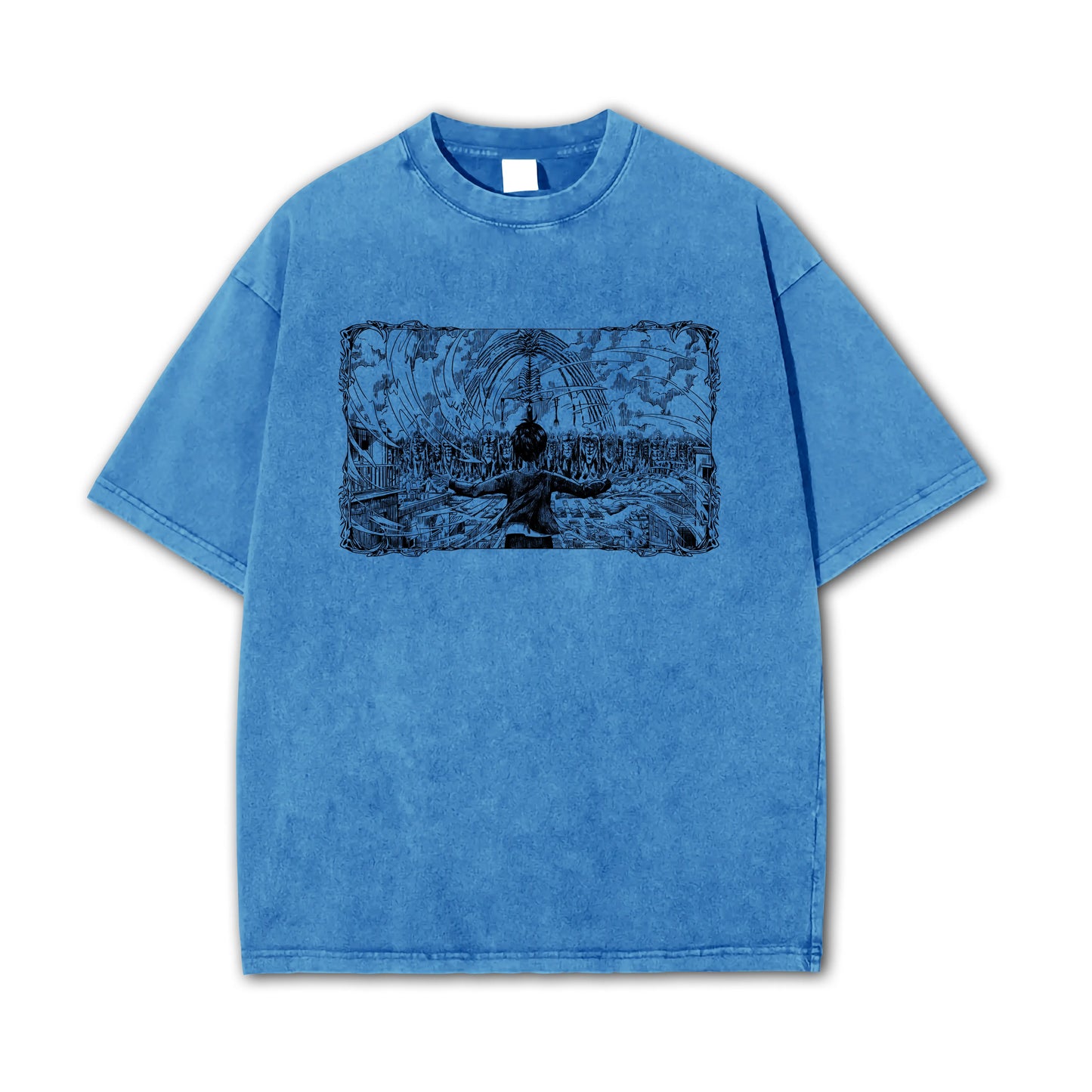 T-shirt L'Attaque des Titans avec le pouvoir d'Eren