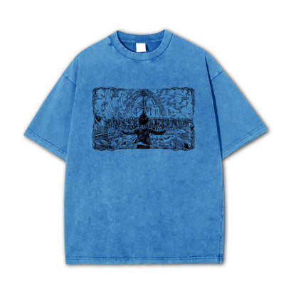 T-shirt L'Attaque des Titans avec le pouvoir d'Eren