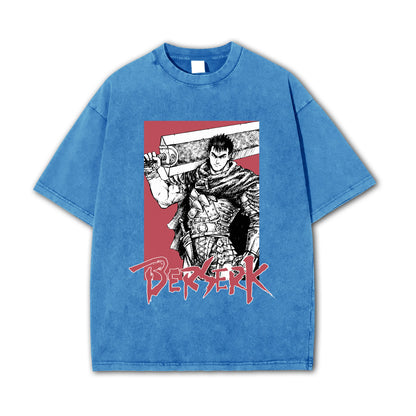 Dark Sword Saga Swordsman V8 Vintage T-Shirt
