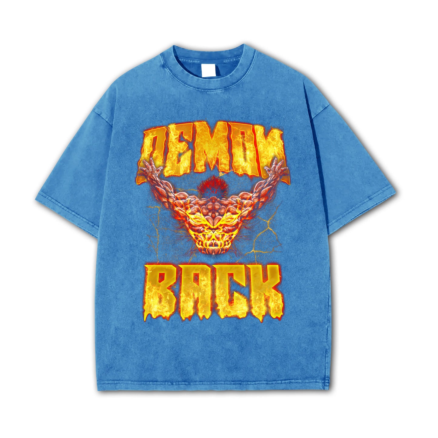 Baki-T-shirt Le dos du démon de Yujiro Hanma