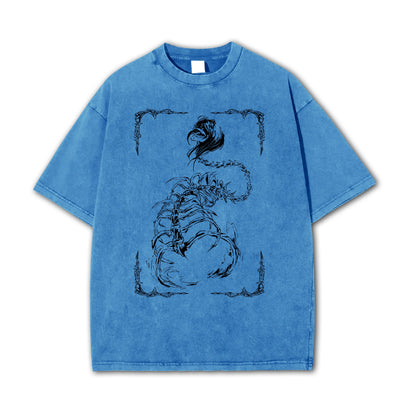 Titan Siege Skeleton Vintage T-Shirt