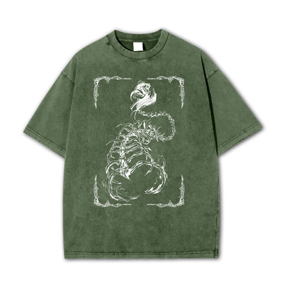 Titan Siege Skeleton Vintage T-Shirt