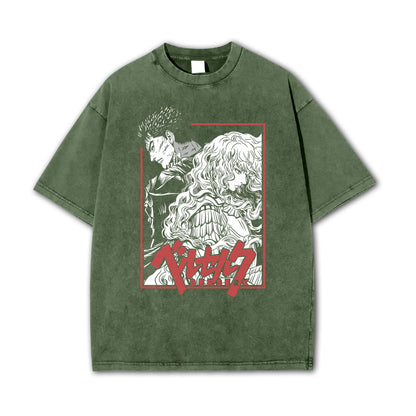 T-shirt avec affiche vintage Berserk