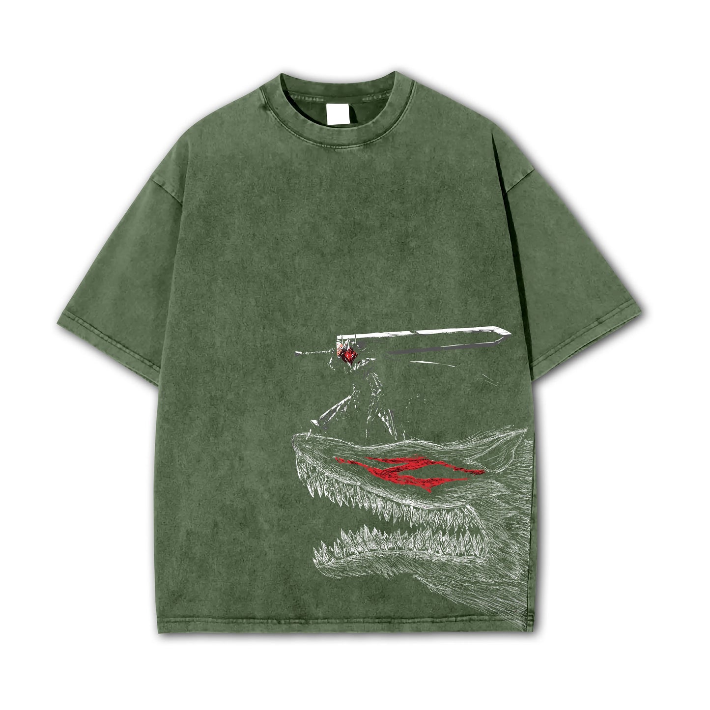Dark Sword Saga Swordsman V3 Vintage T-Shirt