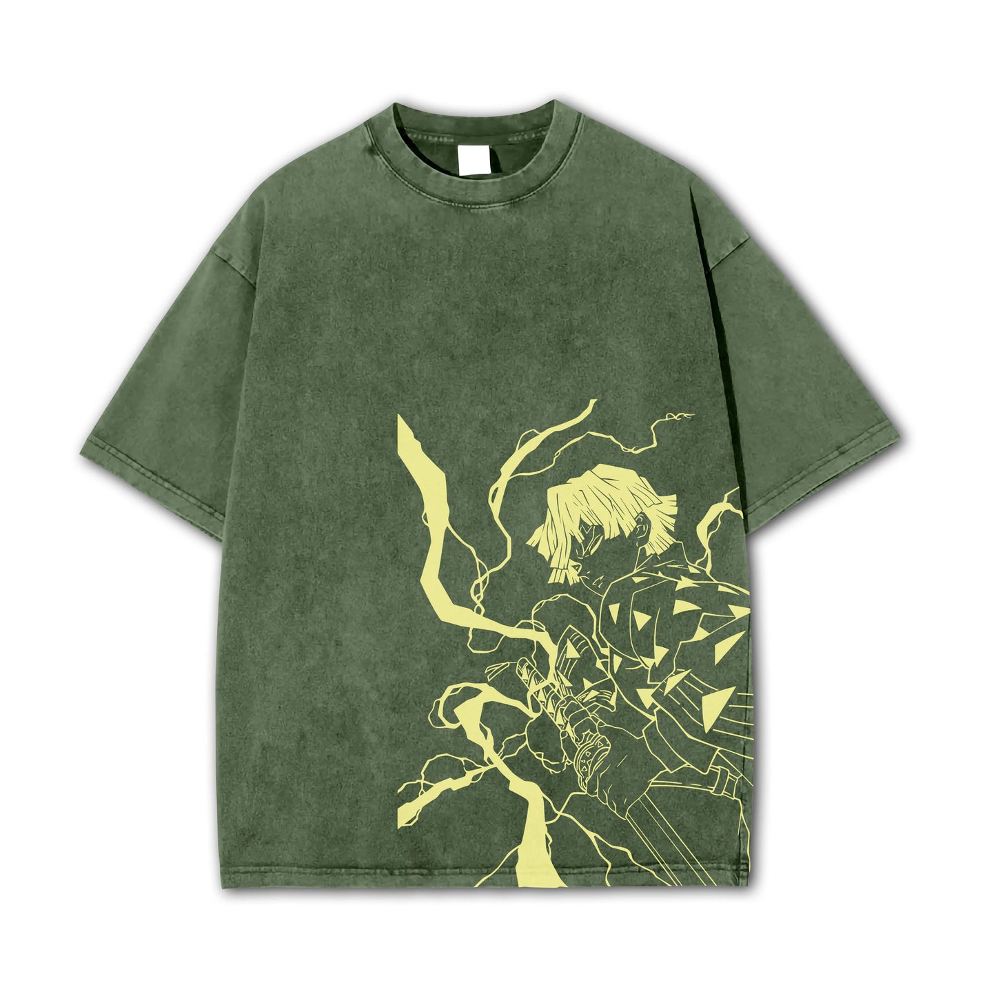 Blade of Demon Hunters Thunder Breather V2 Vintage T-Shirt