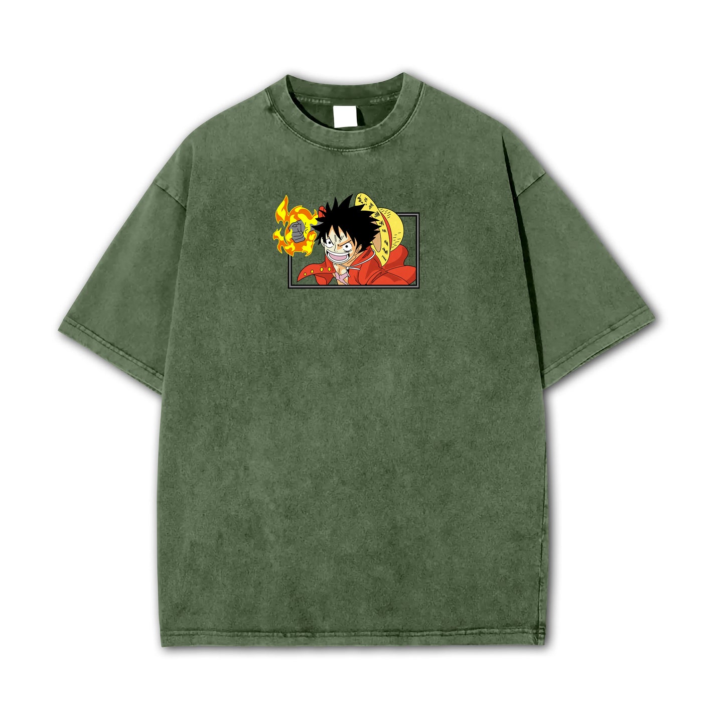 T-shirt One Piece Luffy Fire Punch