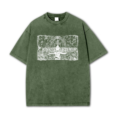 T-shirt L'Attaque des Titans avec le pouvoir d'Eren