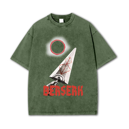 Dark Sword Saga Swordsman V7 Vintage T-Shirt