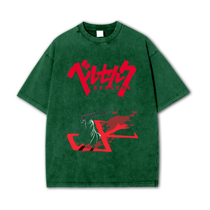 Dark Sword Saga Swordsman V10 Vintage T-Shirt