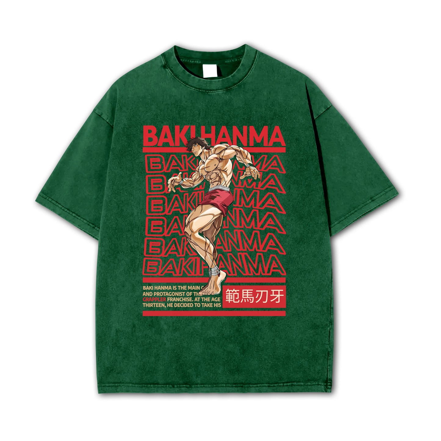 T-shirt Baki Hanma V8