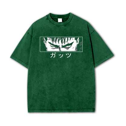 Dark Sword Saga Branded Swordsman' Gaze Vintage T-Shirt
