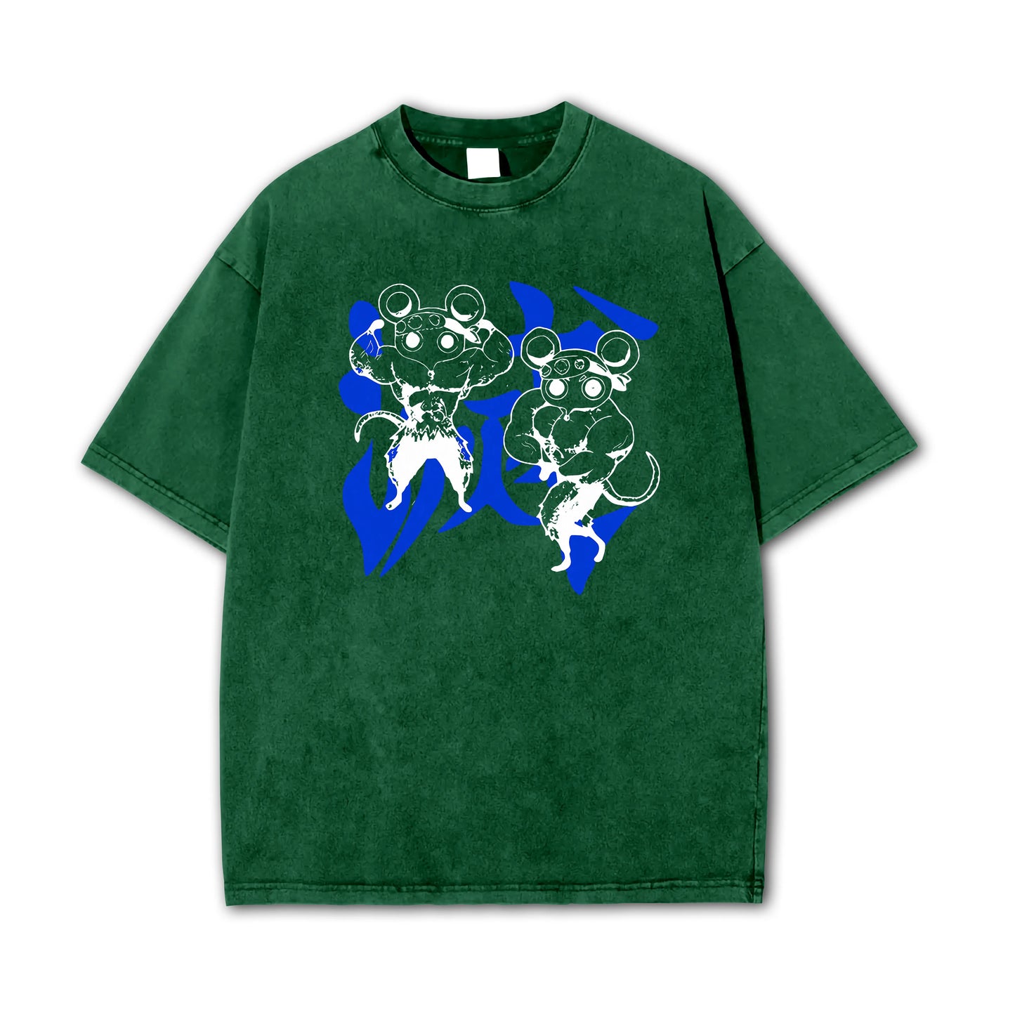 Blade of Demon Hunters Muscle Mice Vintage T-Shirt