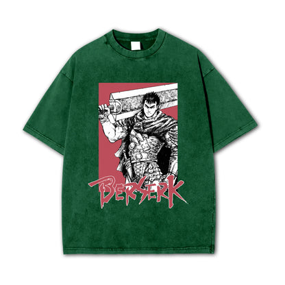 Dark Sword Saga Swordsman V8 Vintage T-Shirt