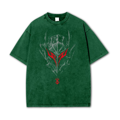 Dark Sword Saga Black Swordsman V6 Vintage T-Shirt