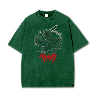 T-shirt Berserk Black Swordsman