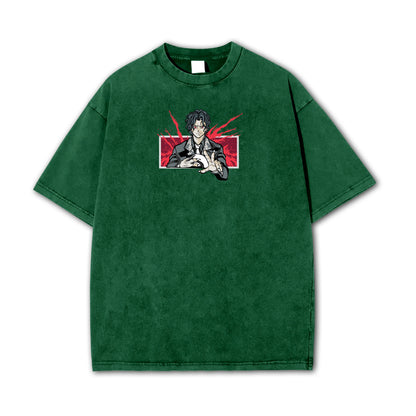 Blade of Demon Hunters Demon Unlucky King Vintage T-Shirt