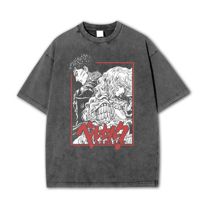 T-shirt avec affiche vintage Berserk