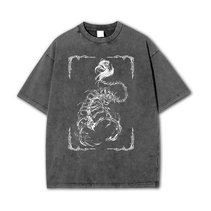 Titan Siege Skeleton Vintage T-Shirt