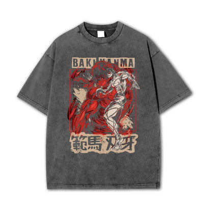 T-shirt noir Hanma V2