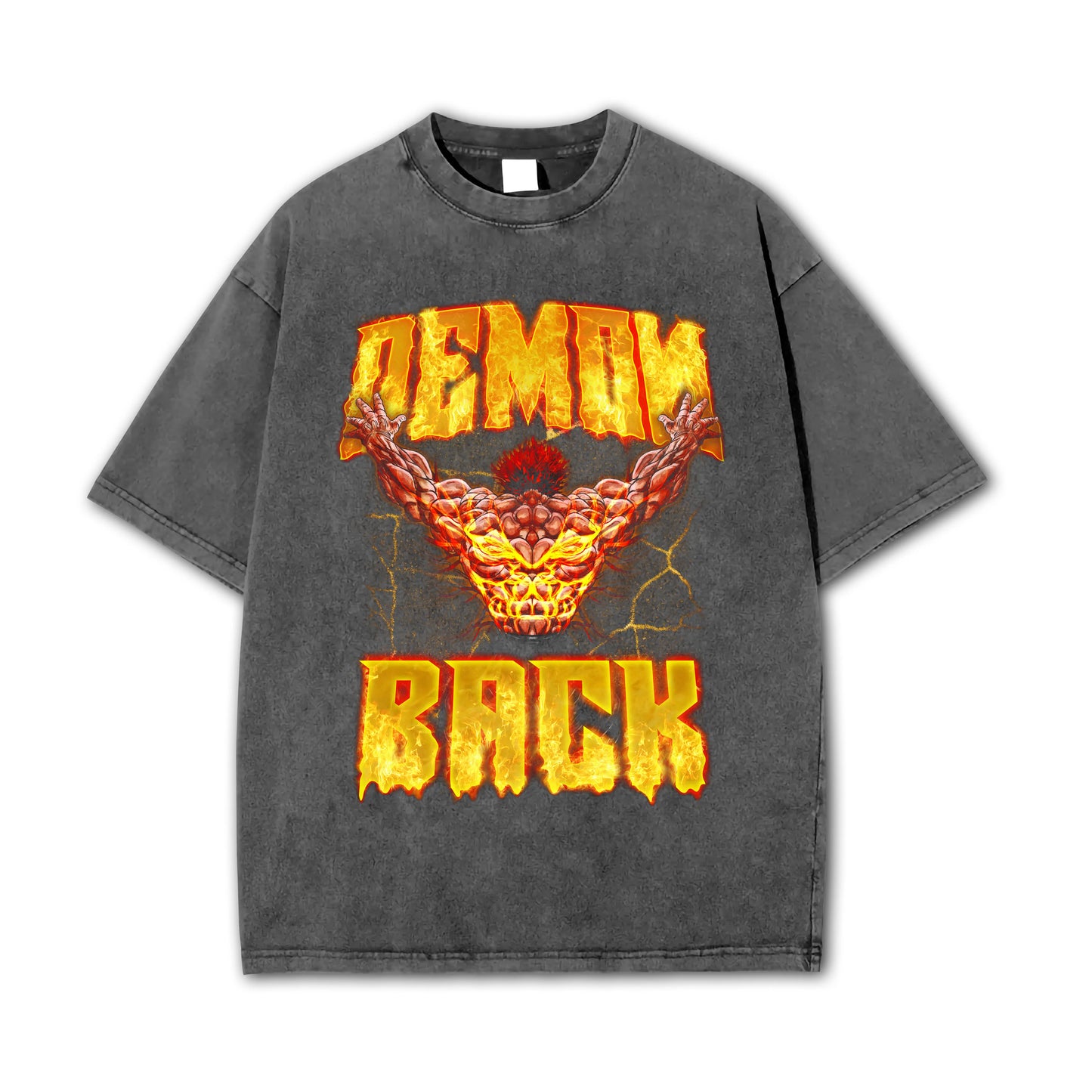 Baki-T-shirt Le dos du démon de Yujiro Hanma