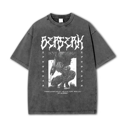T-shirt Berserk Black Swordsman V2