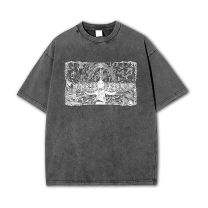 T-shirt L'Attaque des Titans avec le pouvoir d'Eren