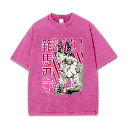 Ultimate Grappler Hanma V15 Vintage T-Shirt