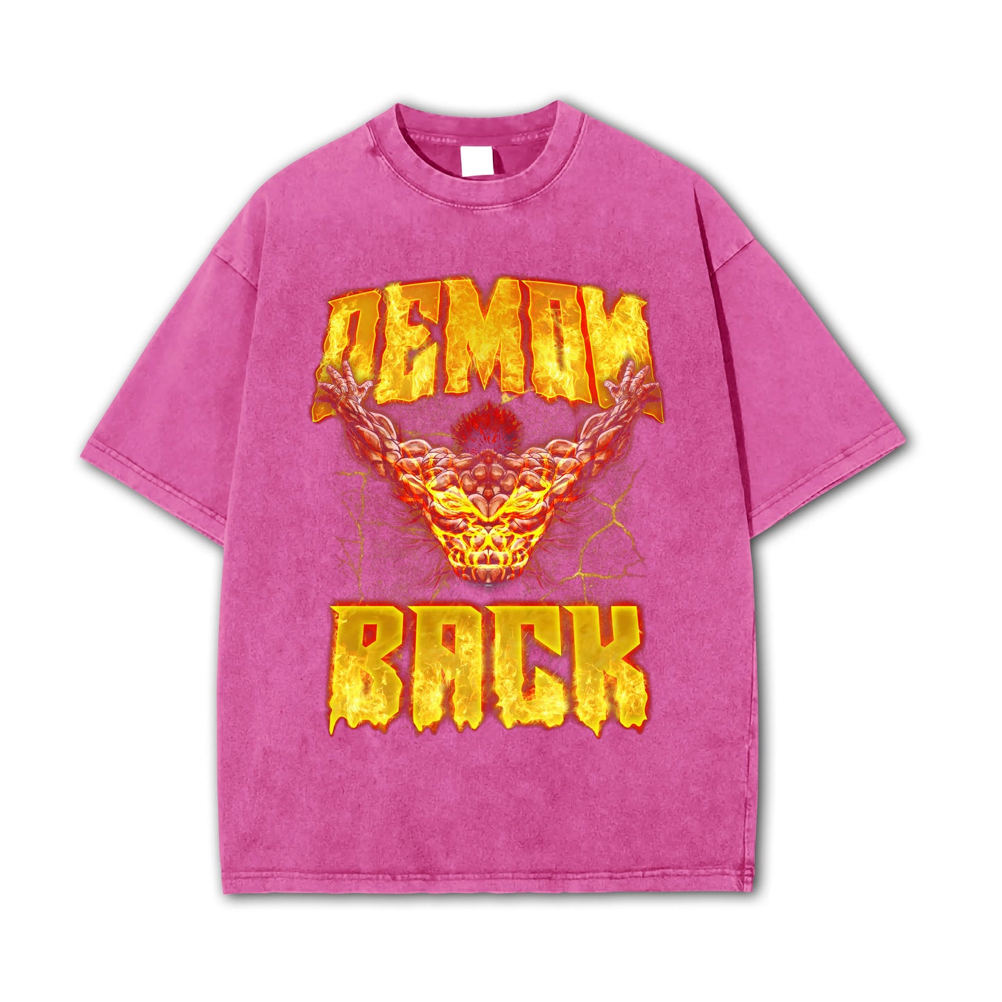 Baki-T-shirt Le dos du démon de Yujiro Hanma