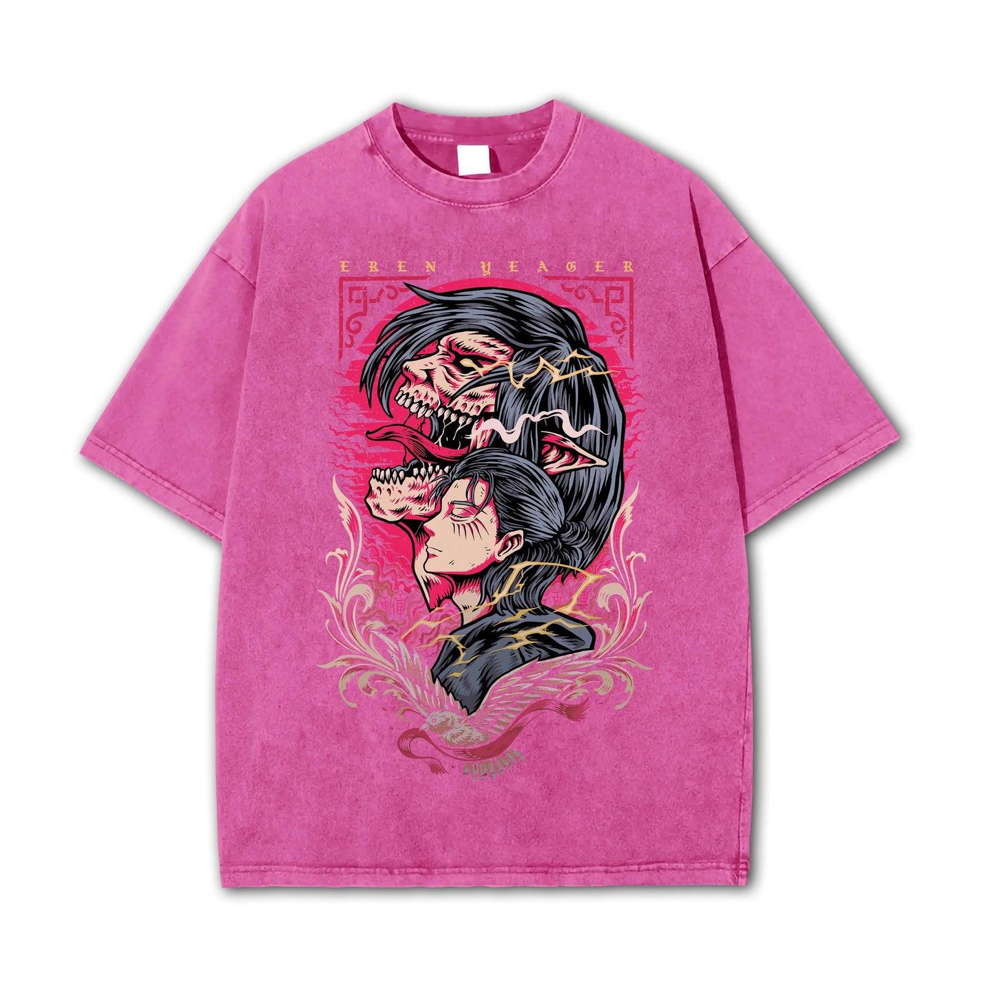 Angriff auf Titan Eren Yeager Angriff Titan T-Shirt