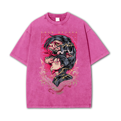 Angriff auf Titan Eren Yeager Angriff Titan T-Shirt