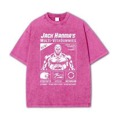 Baki-T-shirt Multi-VitaGummies de Jack Hanma