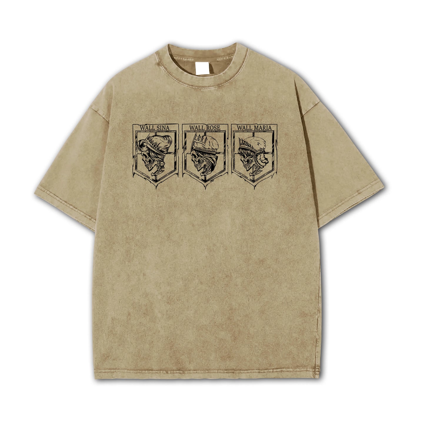 Titan Siege Wall Territory Vintage T-Shirt