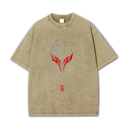 Dark Sword Saga Black Swordsman V6 Vintage T-Shirt
