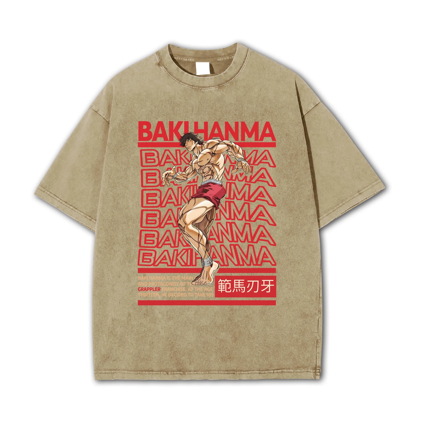 T-shirt Baki Hanma V8