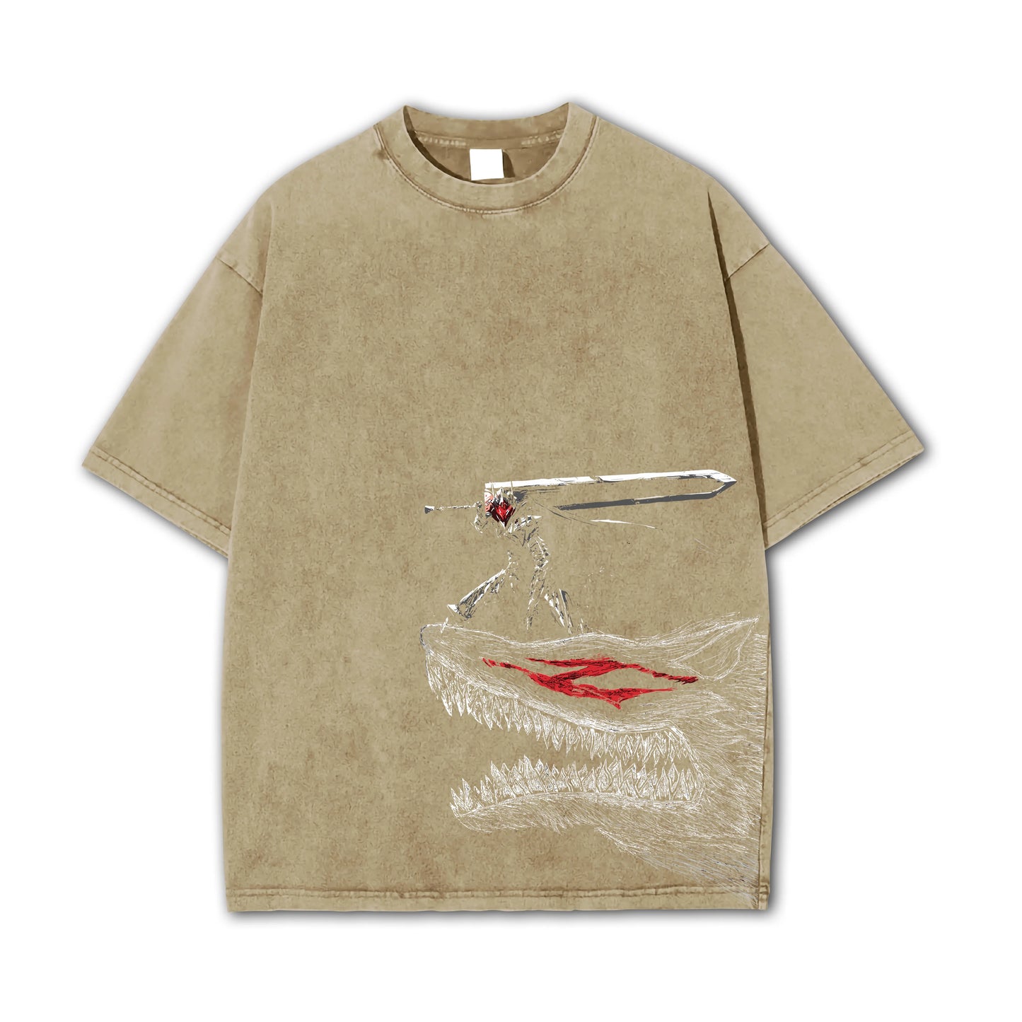 Dark Sword Saga Swordsman V3 Vintage T-Shirt