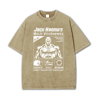 Baki-T-shirt Multi-VitaGummies de Jack Hanma