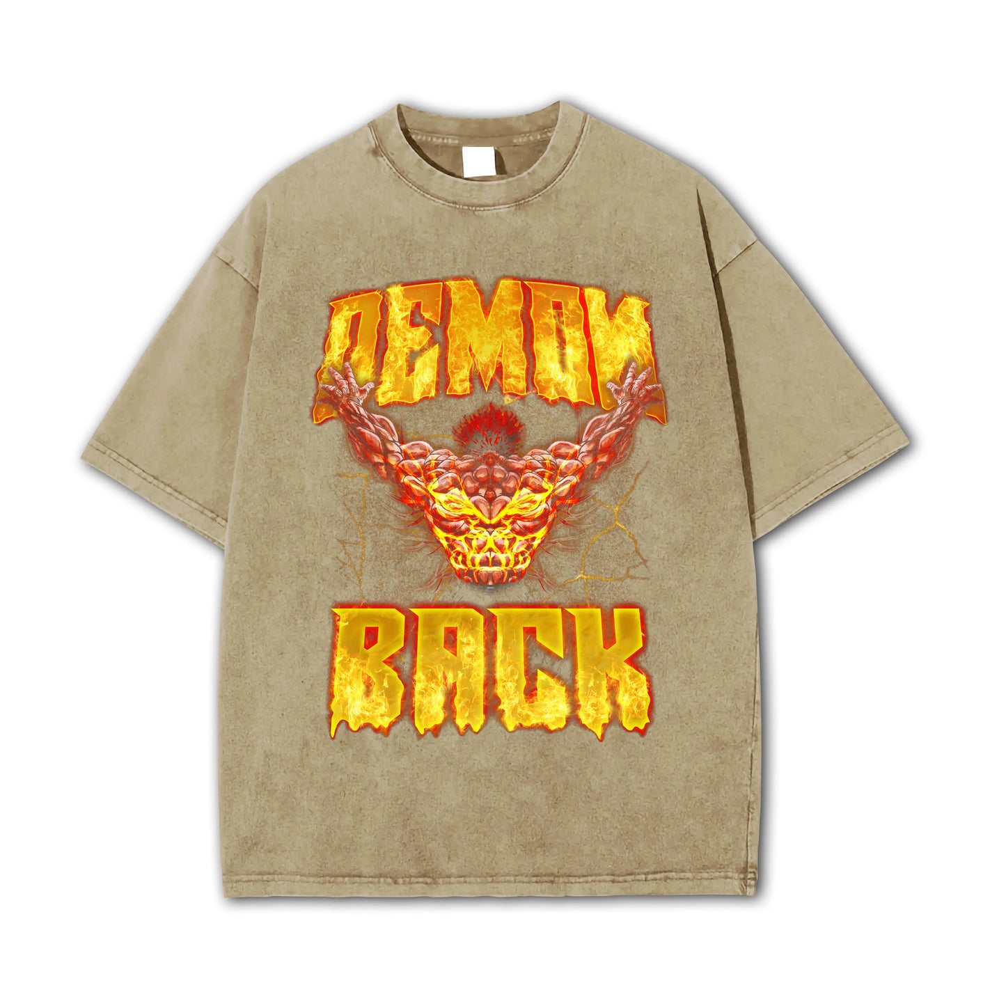 Baki-T-shirt Le dos du démon de Yujiro Hanma