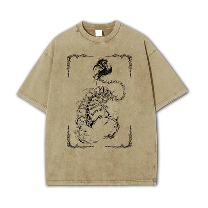 Titan Siege Skeleton Vintage T-Shirt