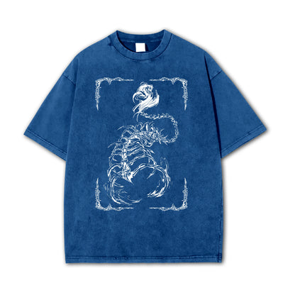 Titan Siege Skeleton Vintage T-Shirt