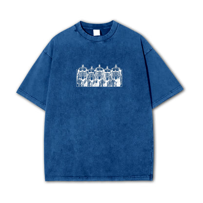 Titan Siege - Titans Approaching Vintage T-Shirt