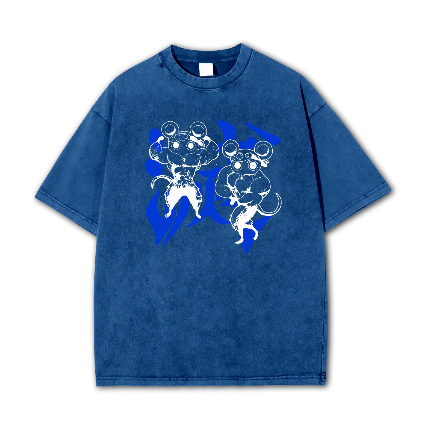 Blade of Demon Hunters Muscle Mice Vintage T-Shirt