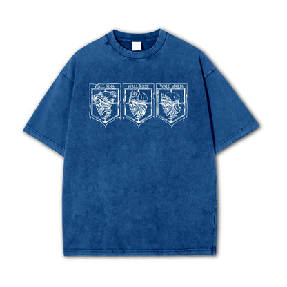 Titan Siege Wall Territory Vintage T-Shirt