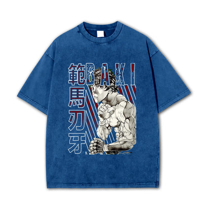 Ultimate Grappler Hanma V15 Vintage T-Shirt