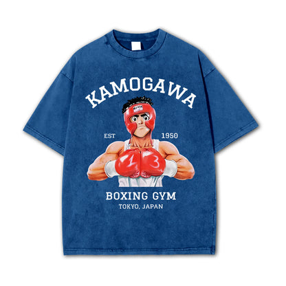 Fighting Spirit Kamogawa Boxing Gym Vintage T Shirt
