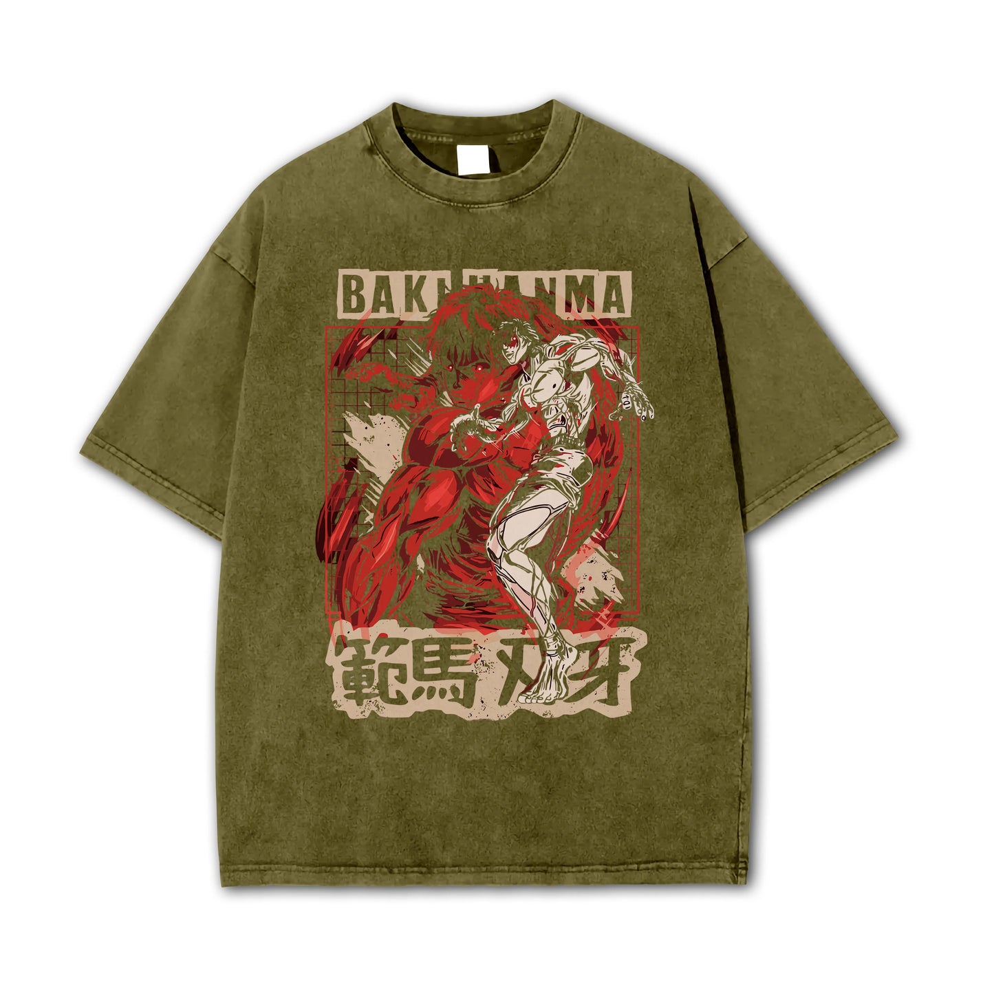 T-shirt noir Hanma V2