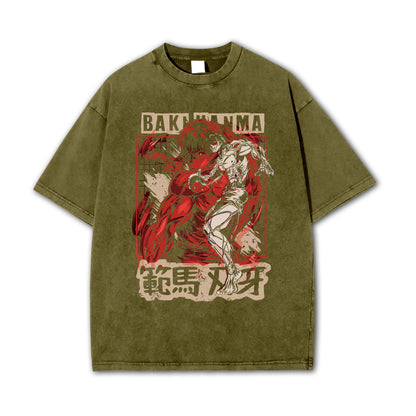 T-shirt noir Hanma V2