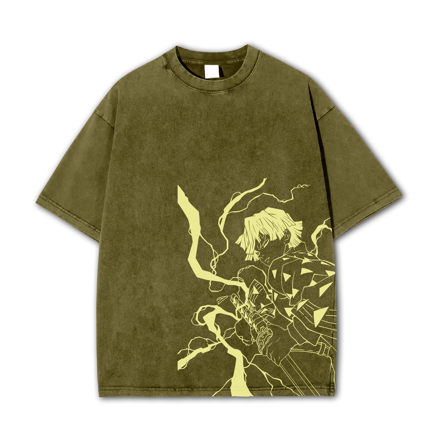 Blade of Demon Hunters Thunder Breather V2 Vintage T-Shirt