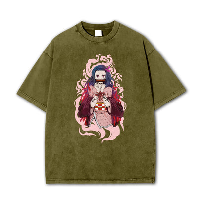 Blade of Demon Hunters Demon Sister Vintage T-Shirt