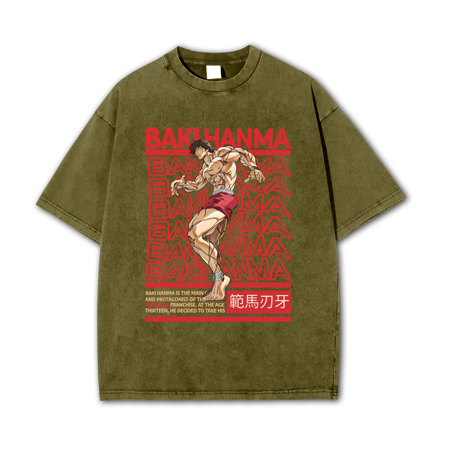 T-shirt Baki Hanma V8